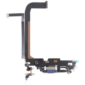 IP 13 PRO MAX (CHARGING PIN FLEX RIBBON - O BLUE)