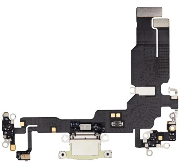 Pin Ip 15 IP 15 (CHARGING PIN FLEX RIBBON - O WHITE) - ZM Advance